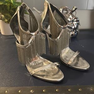 Gray Brian Atwood Shoes Used